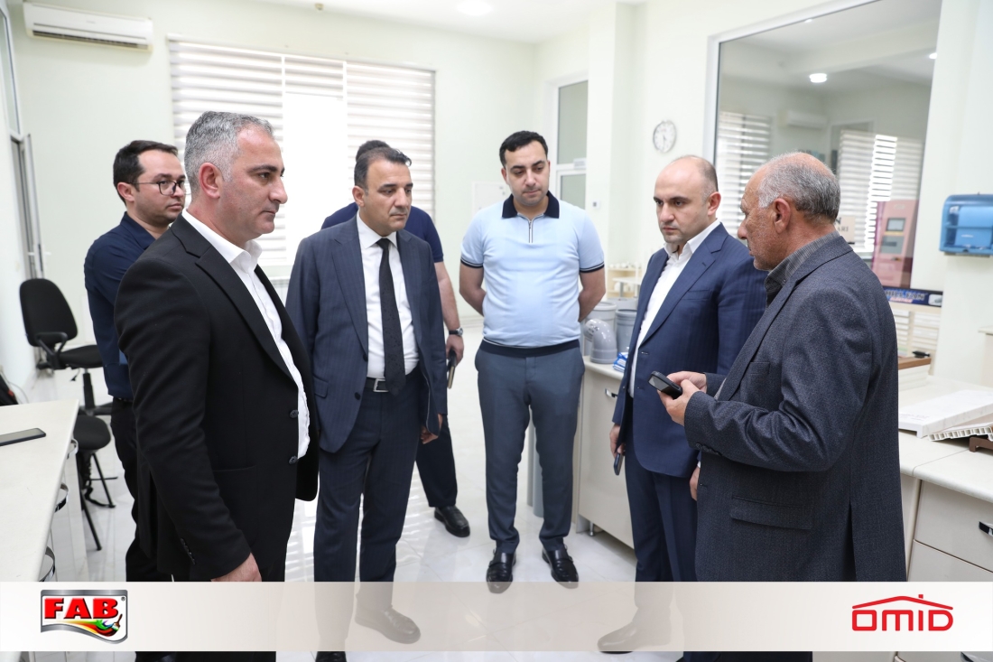 Representatives of KRİSTAL ABŞERON at FAB Şirkətlər Qrupu and OMİD