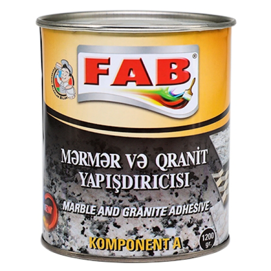 FAB MƏRMƏR VƏ QRANİT YAPIŞDIRICISI (KOMPONENT A)